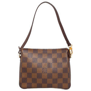 Louis Vuitton Damier Ebene Brown Truth Makeup Accessory Clutch Bag